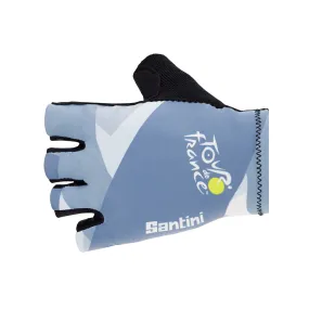 Santini TDF Mont Blanc Gloves - Print