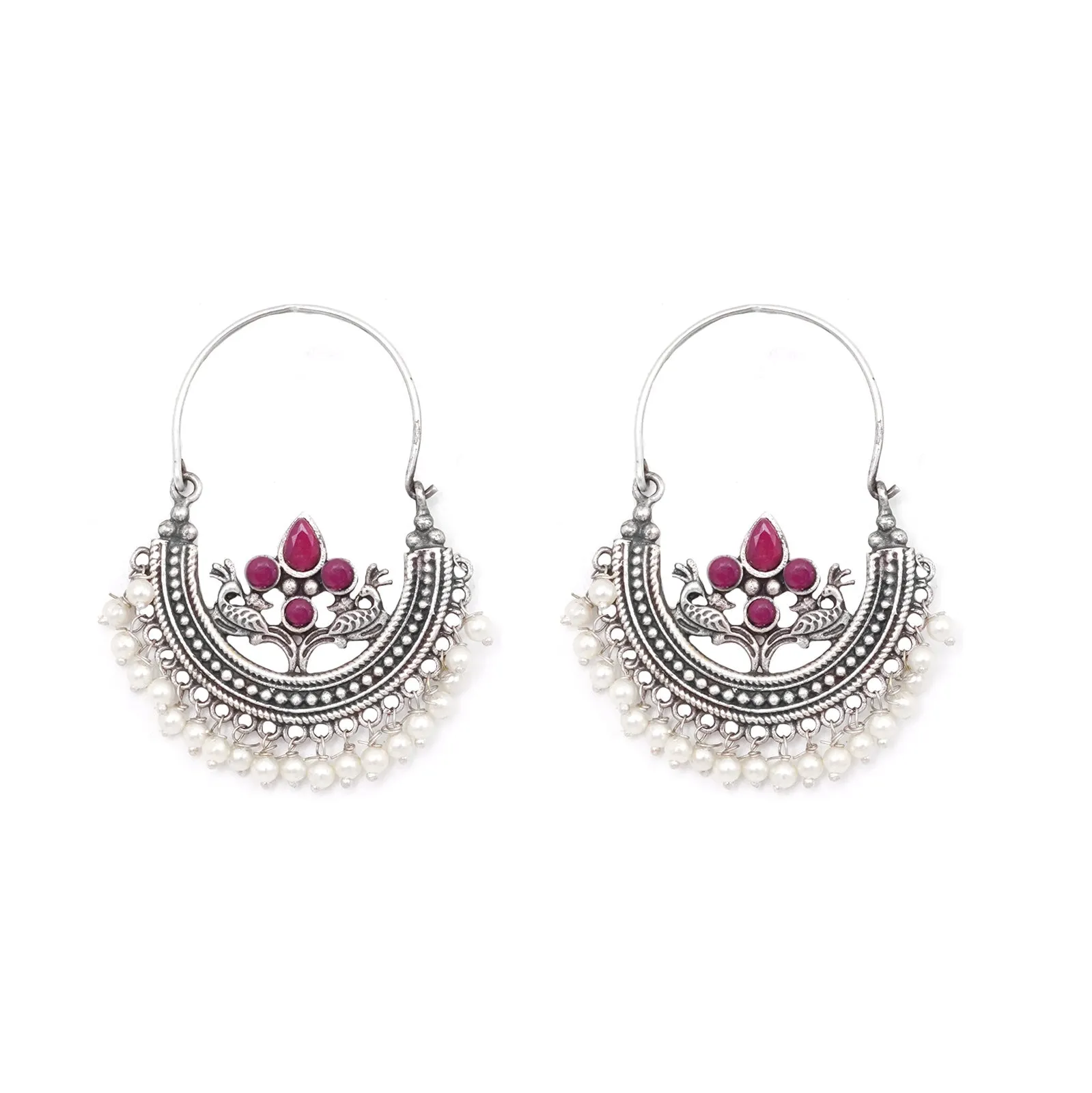 Teejh Harpita Silver Oxidised Jewelry Gift Set