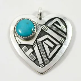 Turquoise Heart Pendant