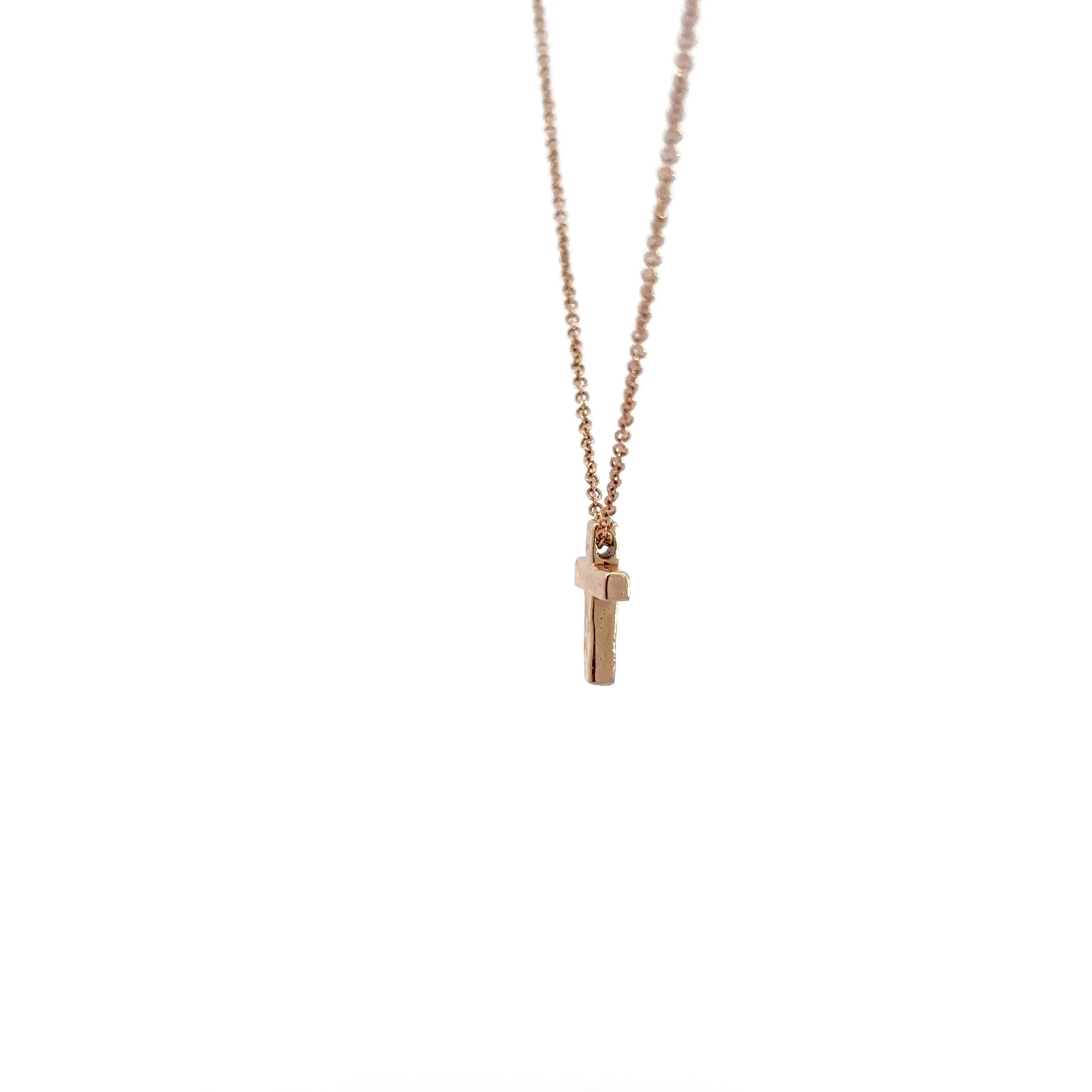 WD562 14kt Cross Necklace