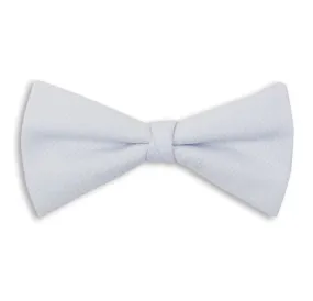 White Check Skinny Bow Tie